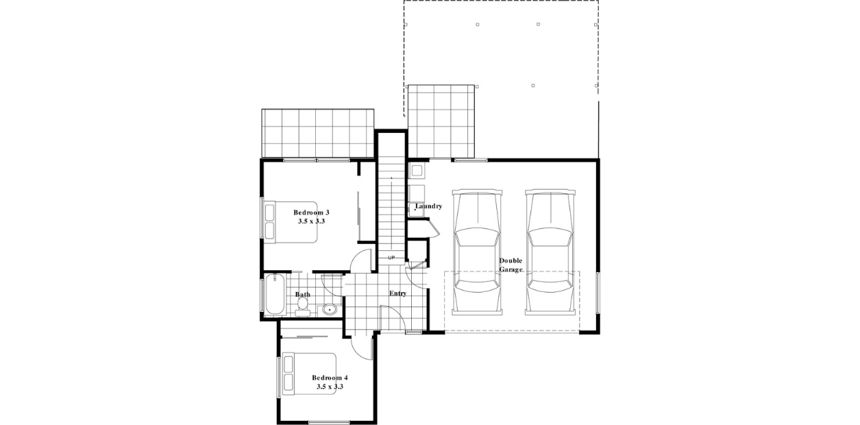 Onyx Contemporary floor plan