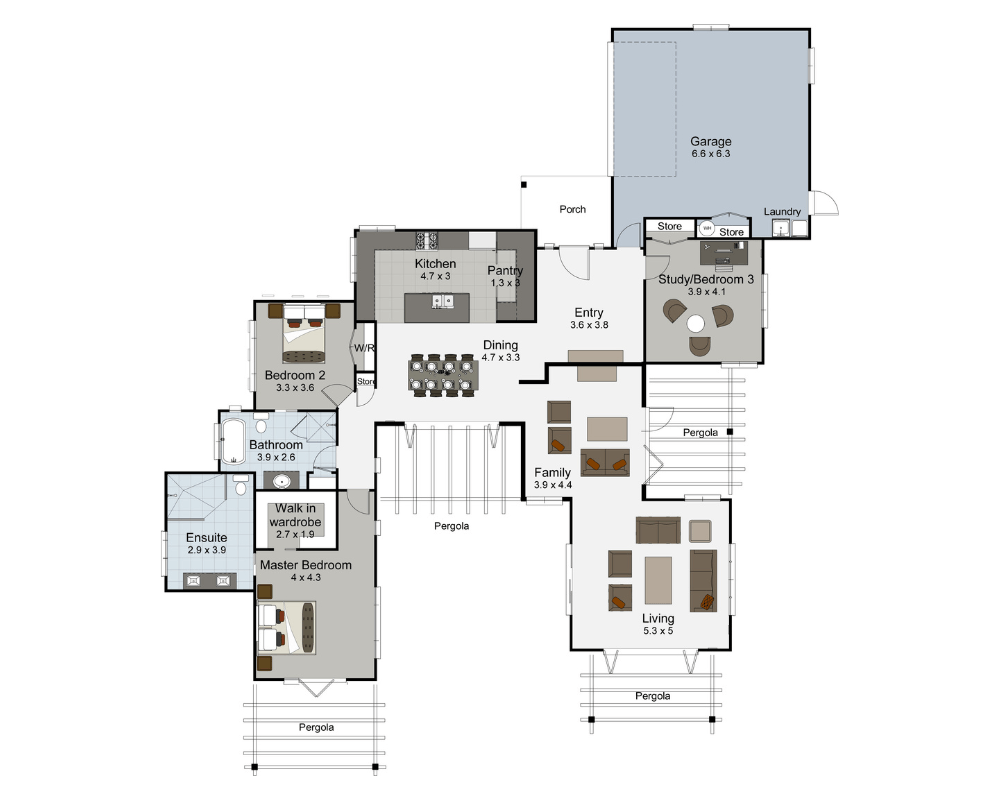 Benmore floor plan