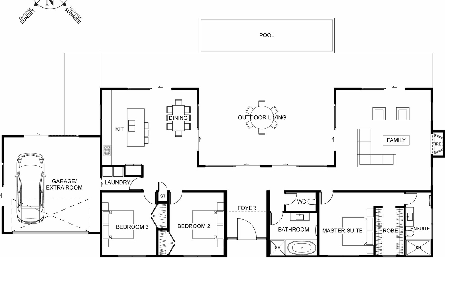 Evatt floor plan