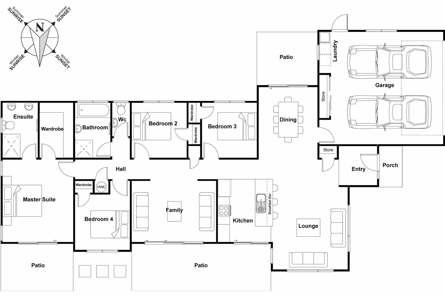 Matai floor plan