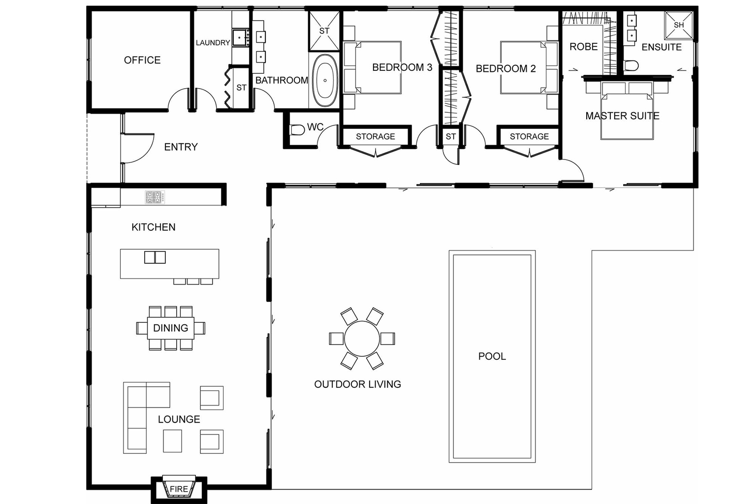 Melvern floor plan