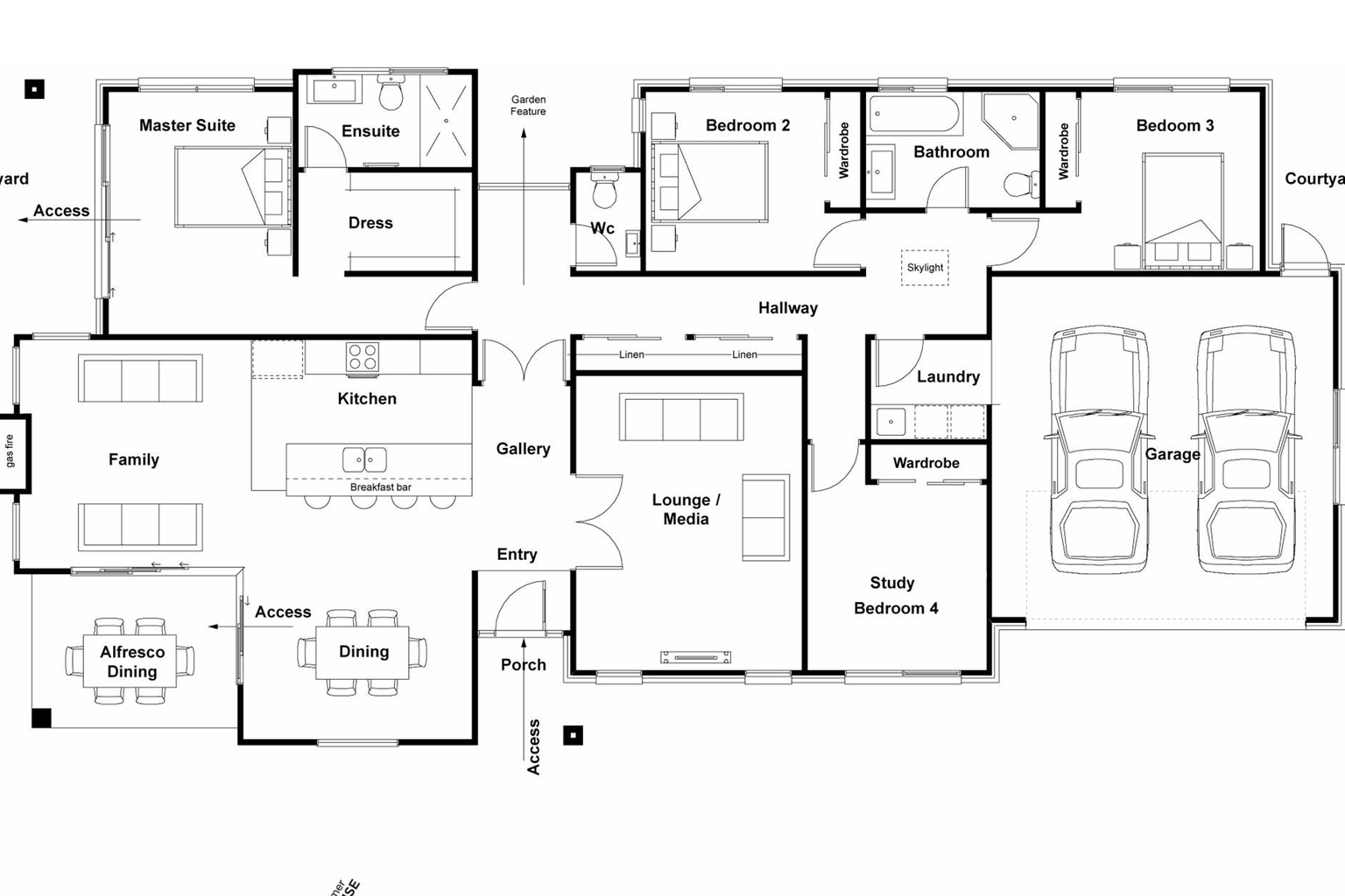 Pinecrest floor plan