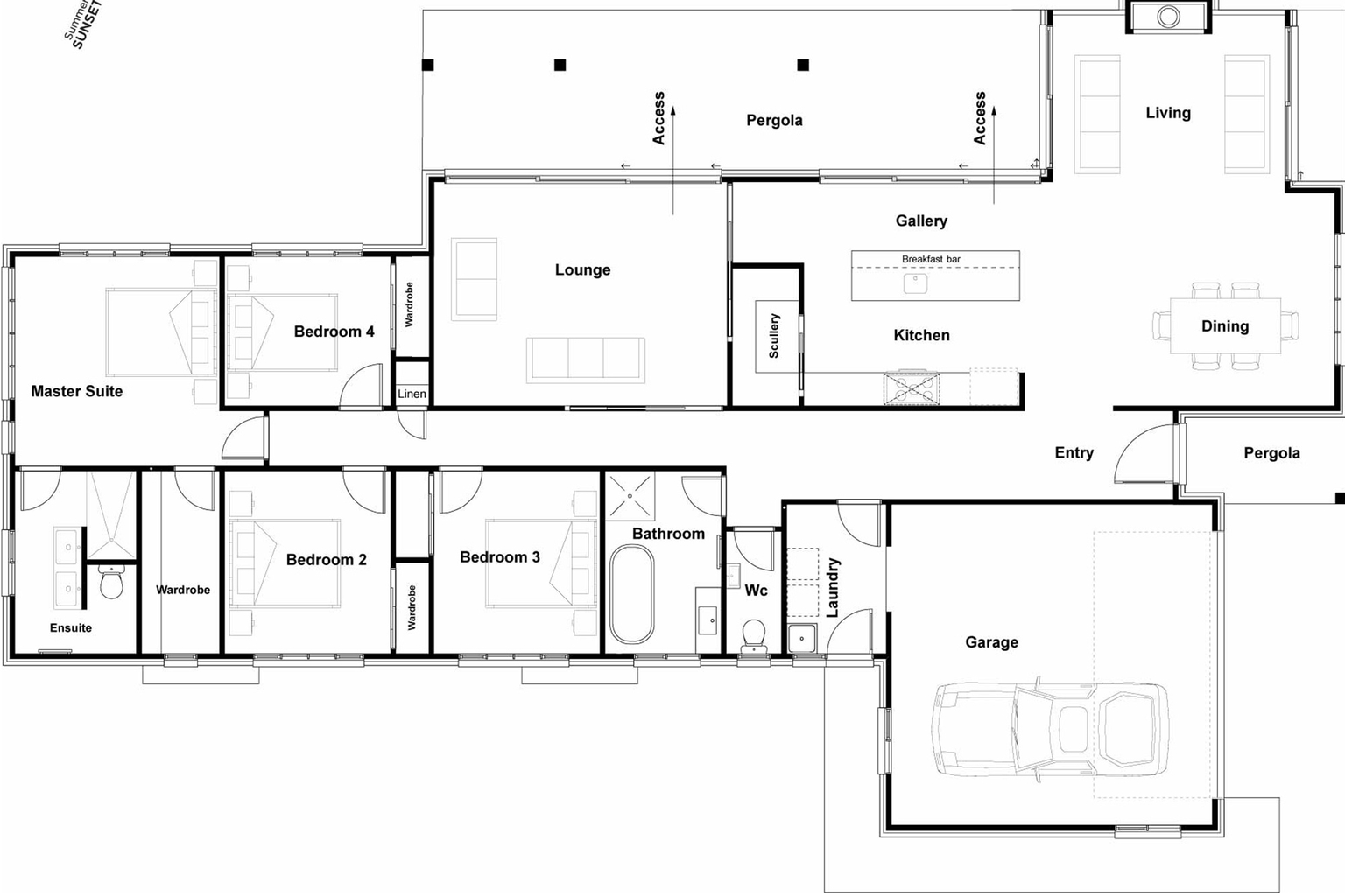 Pohutukawa floor plan
