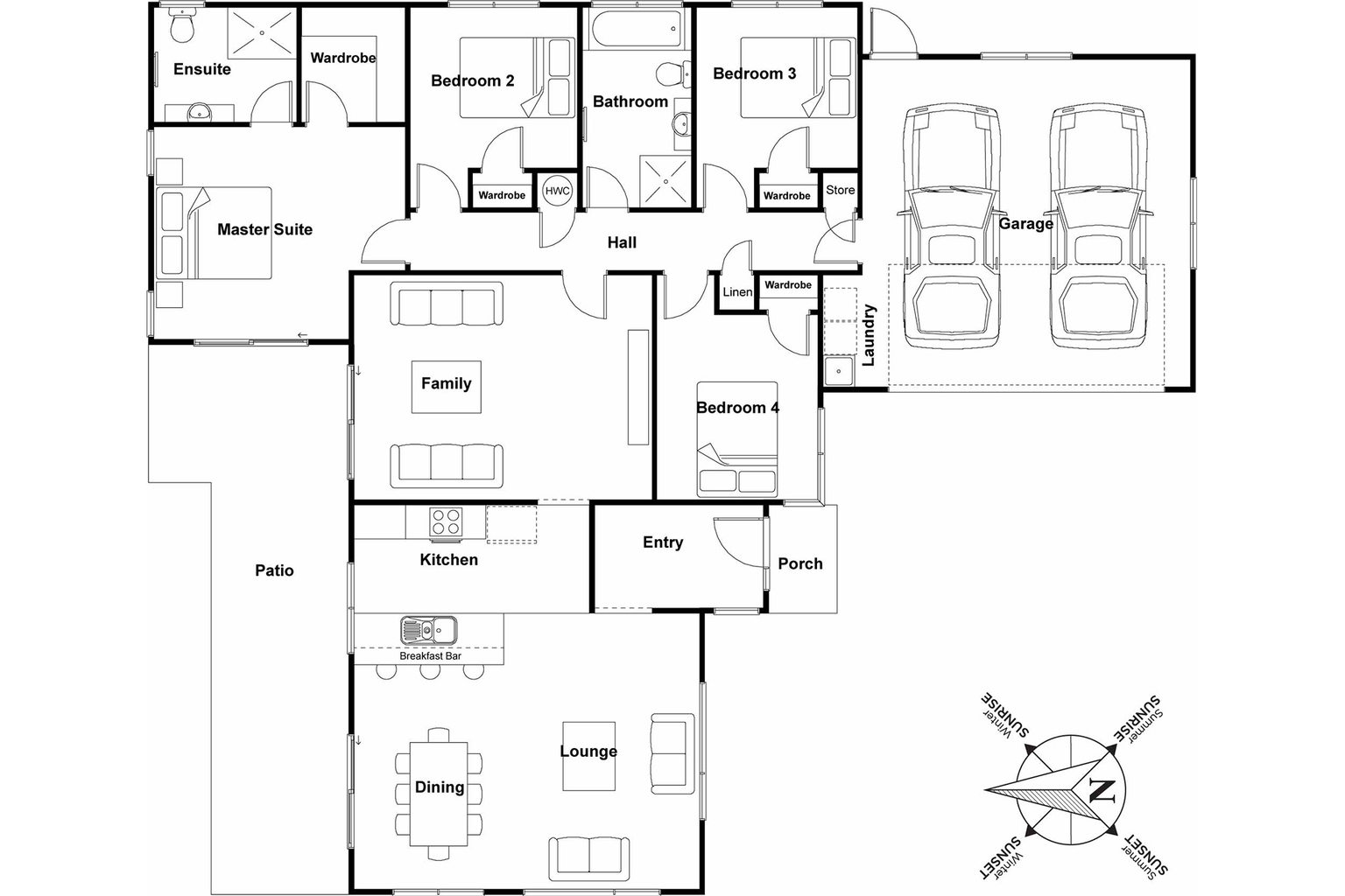 Prescott floor plan