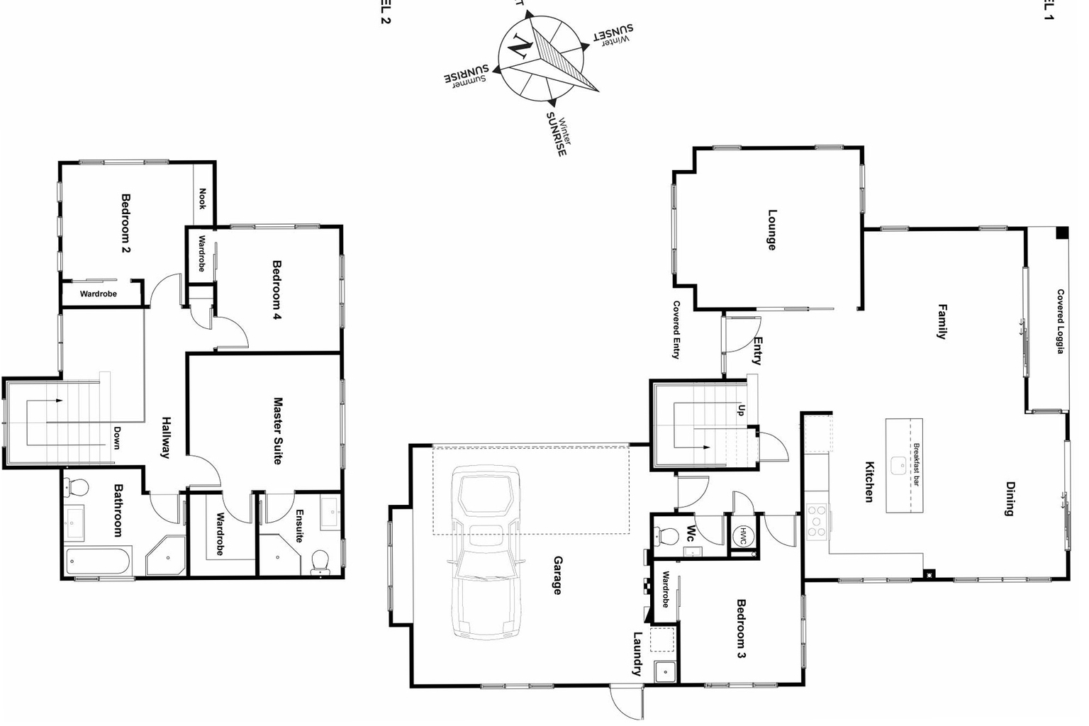 Twin Parks floor plan