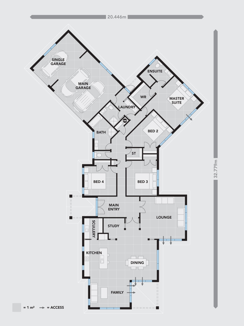 Merivale floor plan