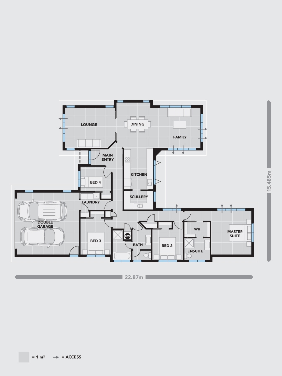 Whitianga floor plan
