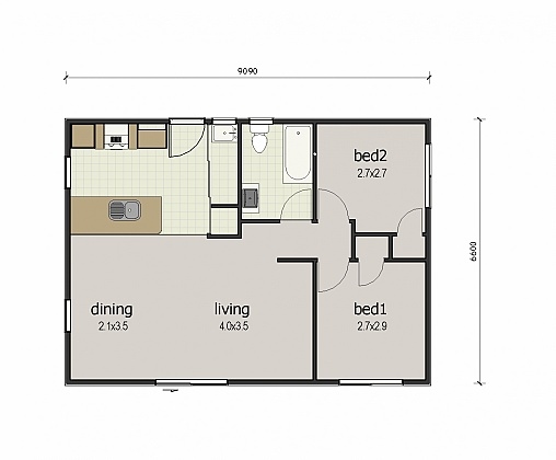 First Choice 60/65 floor plan