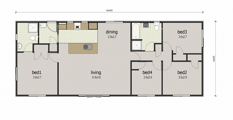 First Choice 110 floor plan