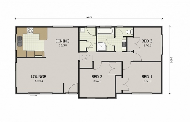 Shakespeare floor plan