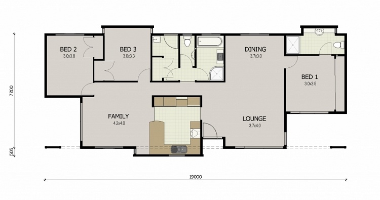 Bronte floor plan
