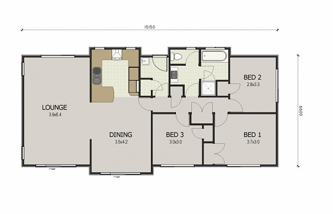 Tasman floor plan