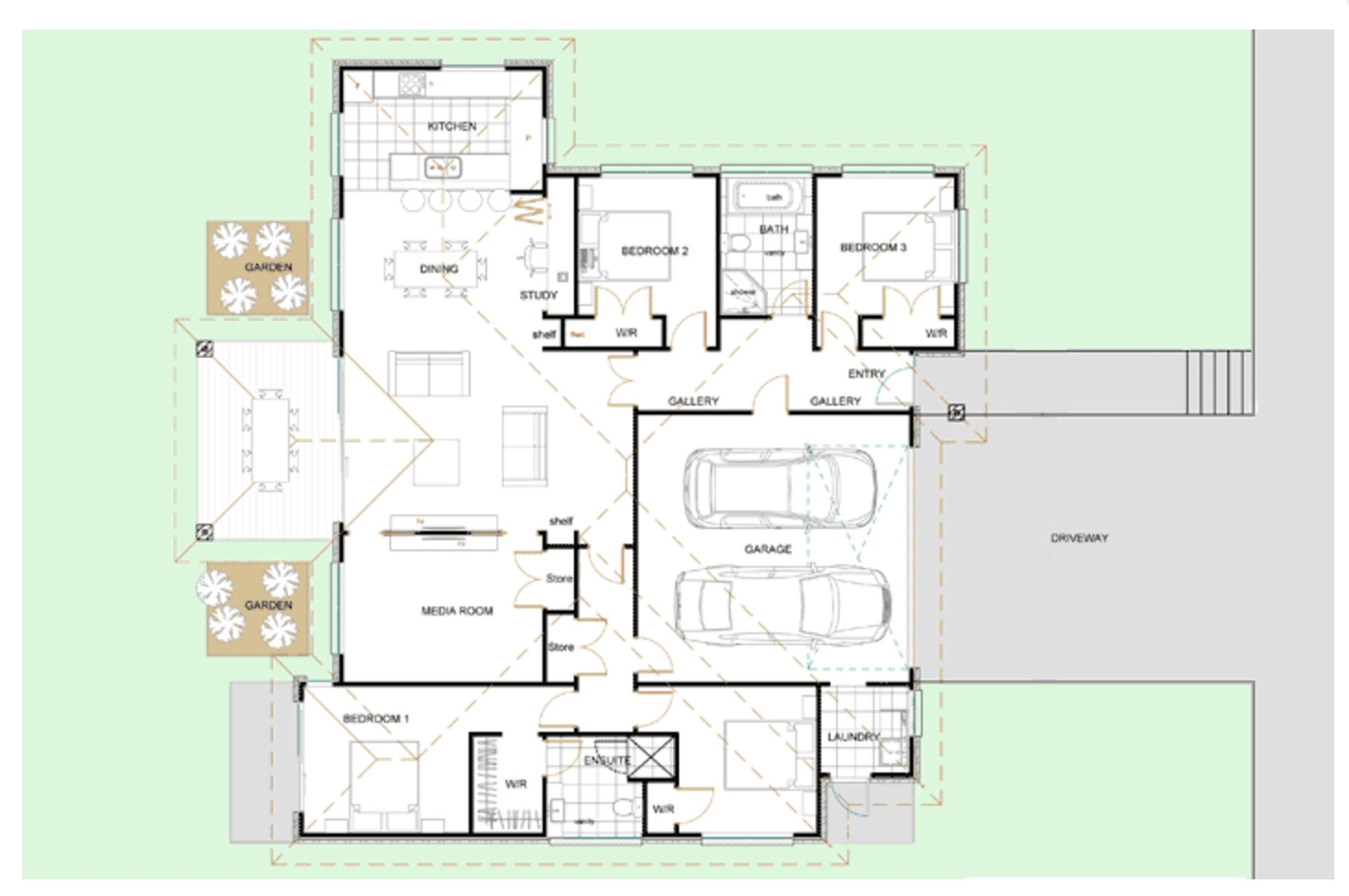 Birch floor plan