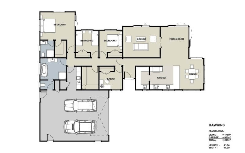 Hawkins floor plan