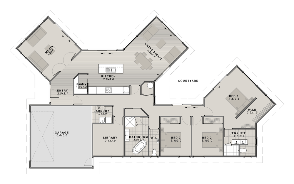 The Maddison floor plan