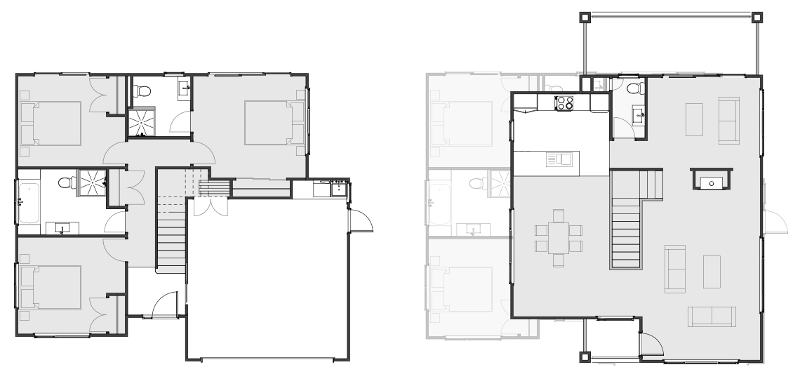 Gold floor plan