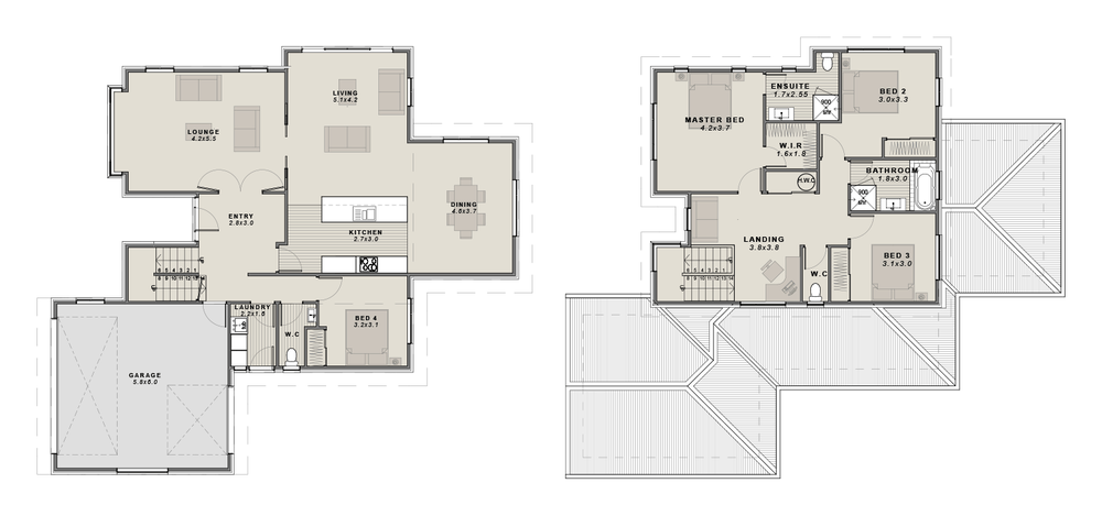 The Medbury floor plan