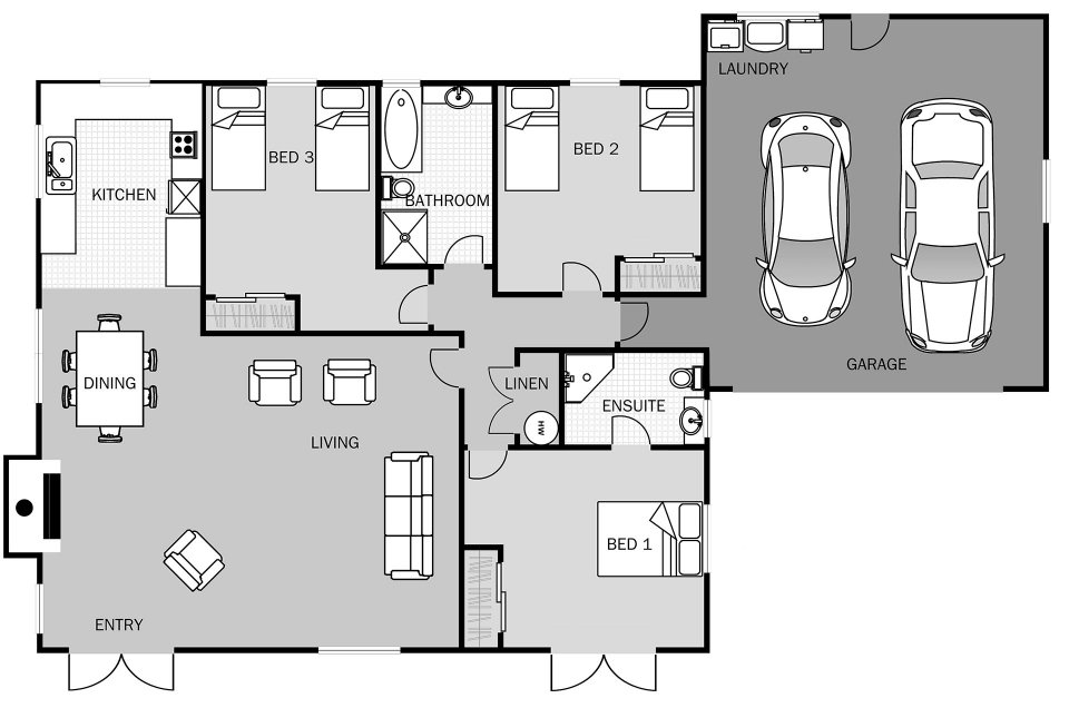 Arrowtown floor plan