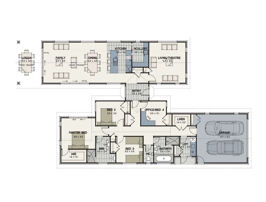 Aspen floor plan