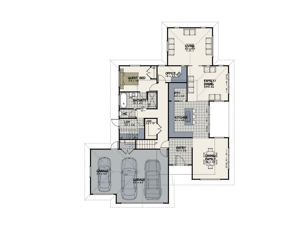Inspire floor plan