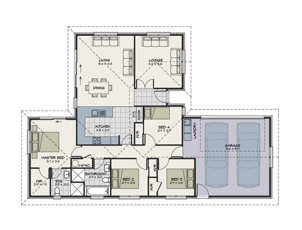 Karapiro floor plan