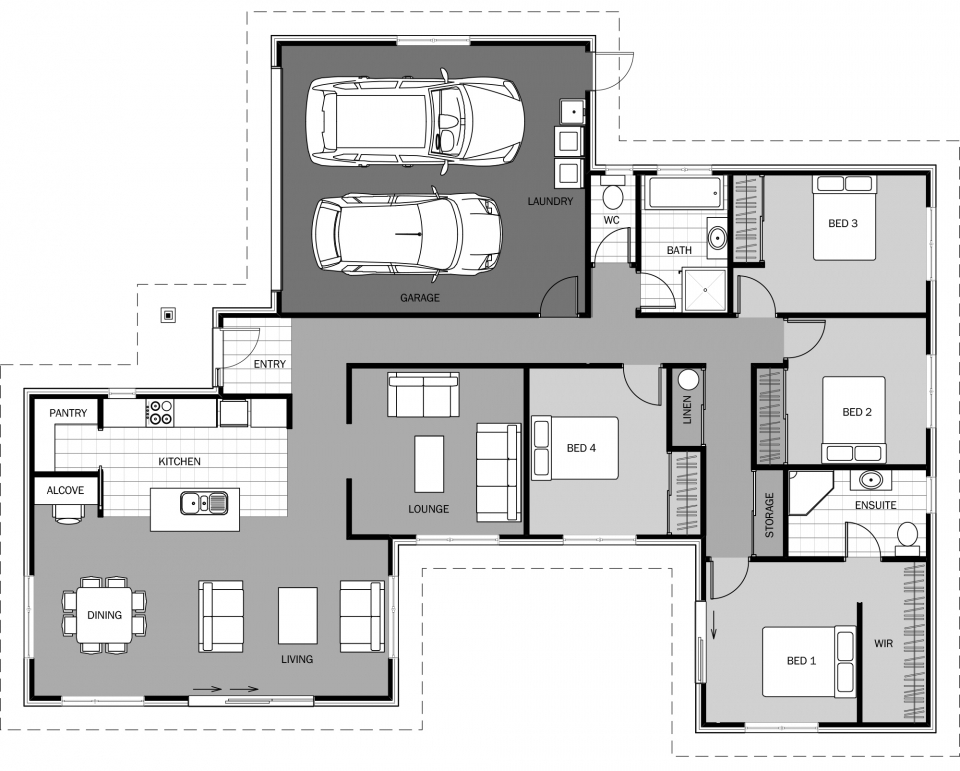 Tavai floor plan