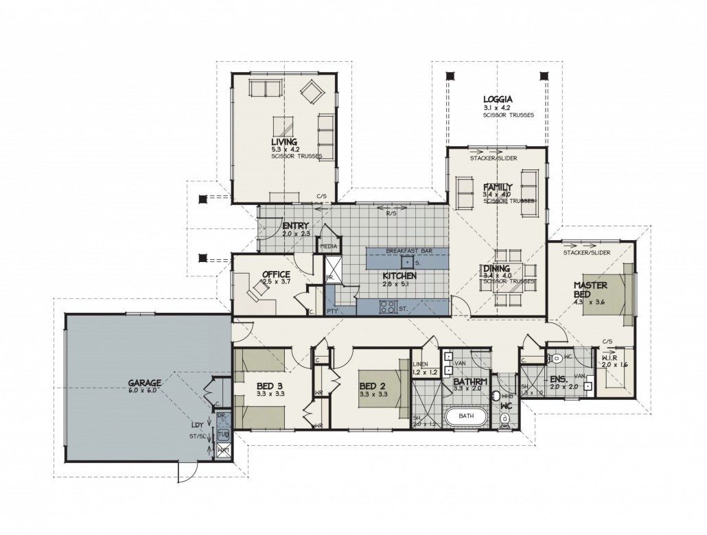 Livingstone floor plan