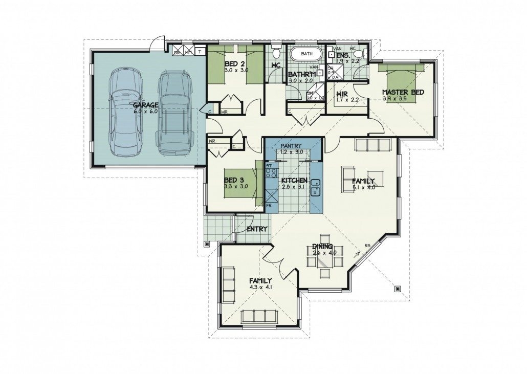 Nebraska floor plan