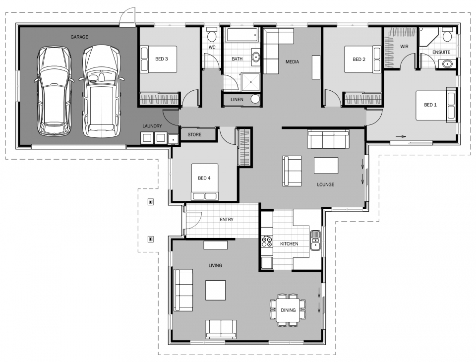 Banksia floor plan