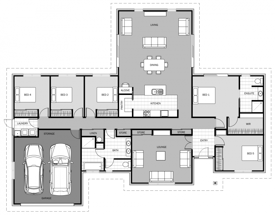 Adventure floor plan