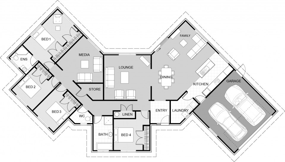 Skylark floor plan