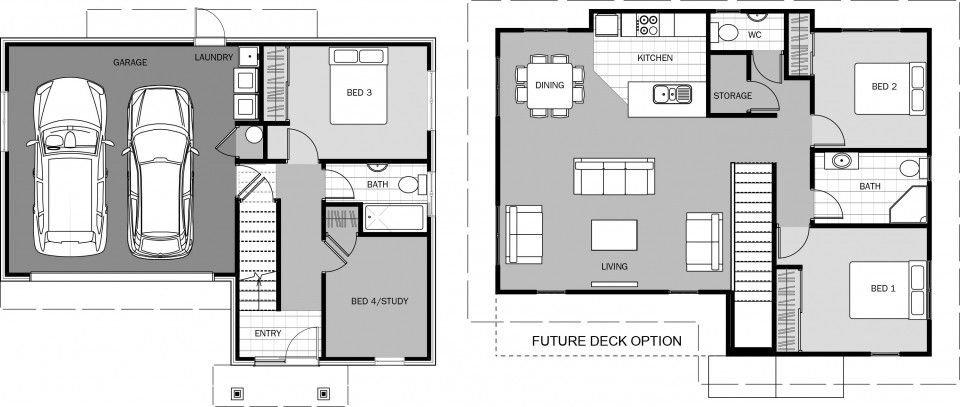 Morepork floor plan