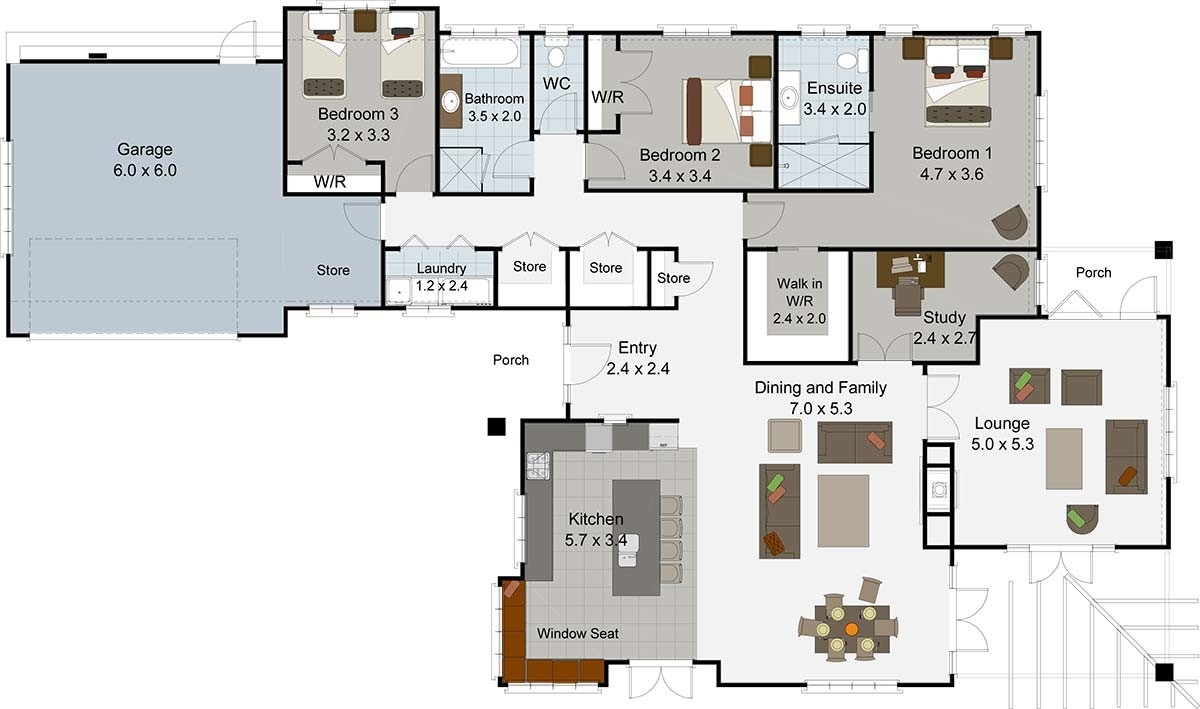 Brookside floor plan
