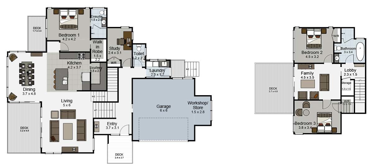 Edgewater floor plan