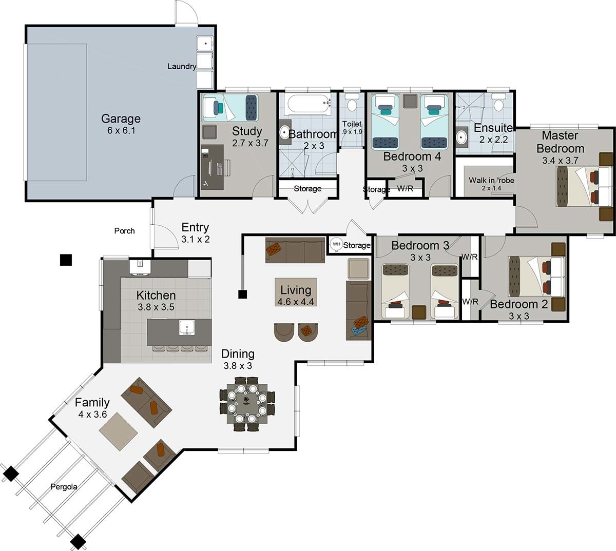 Duet floor plan