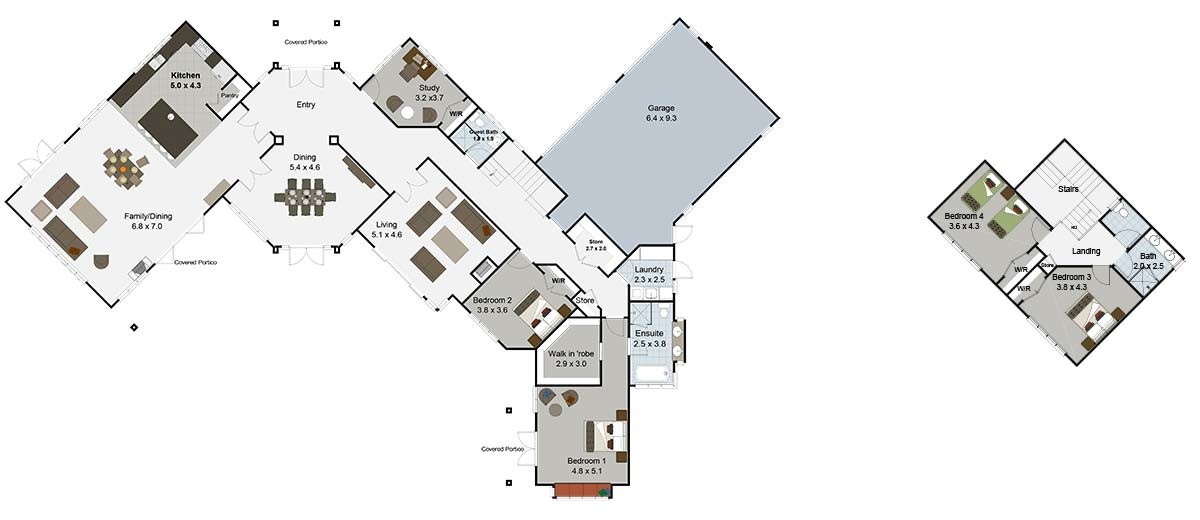Coleridge floor plan