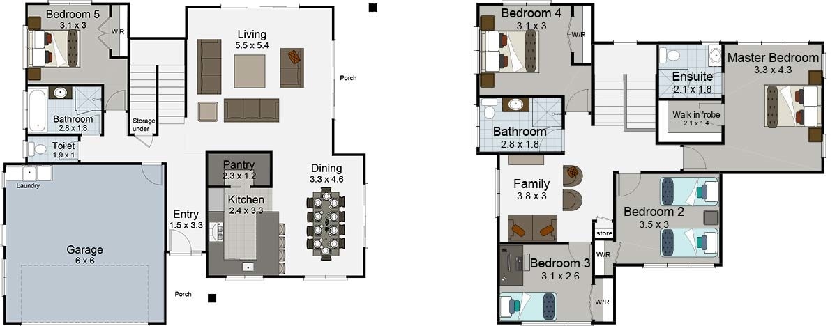 Classic floor plan