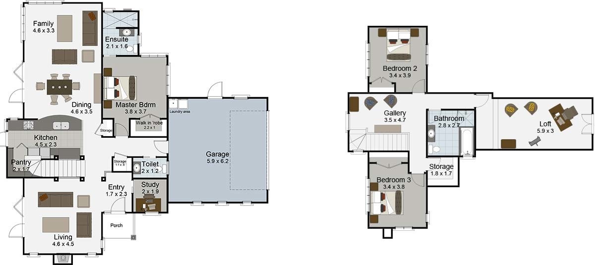Kerehi floor plan