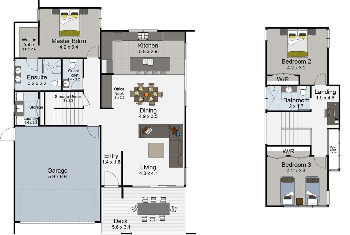 Ohope floor plan