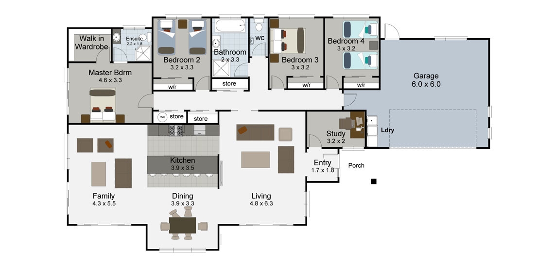 Maestro floor plan