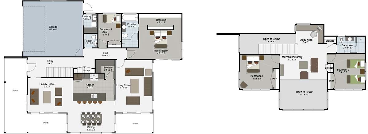 Pauanui floor plan