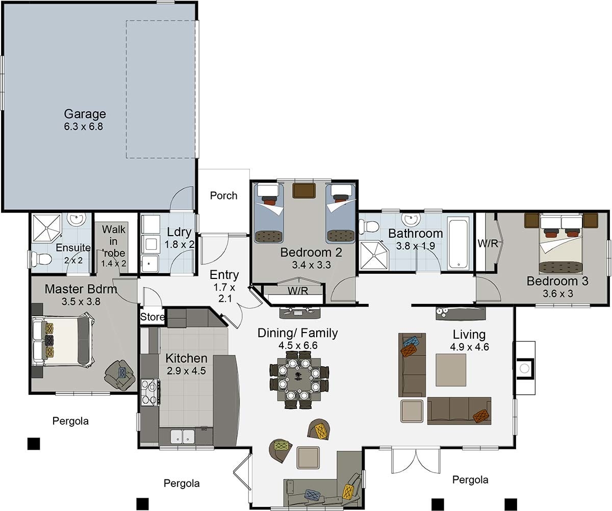 Riviera floor plan