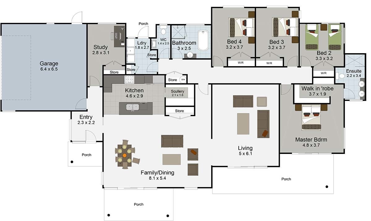 Rangitikei floor plan