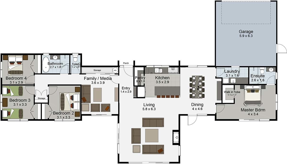 Northlake floor plan
