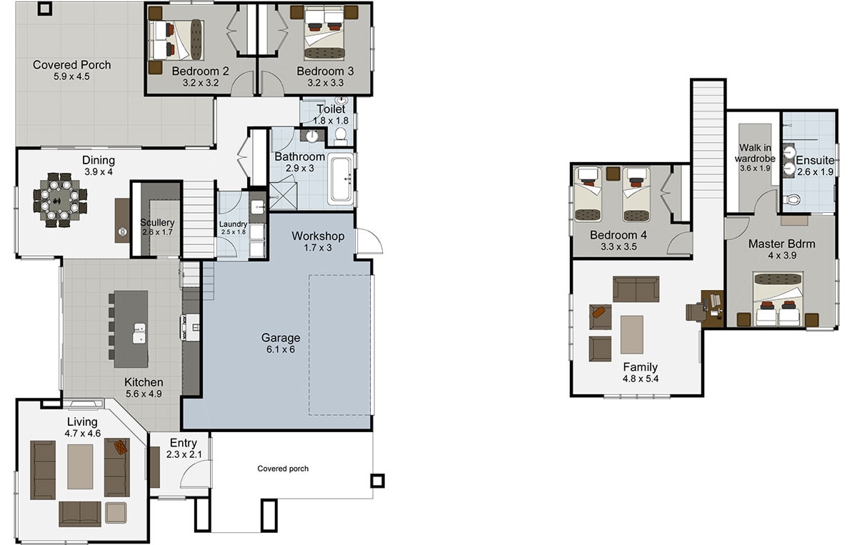 Ruapehu floor plan