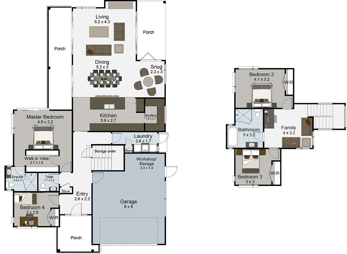 Patiki floor plan