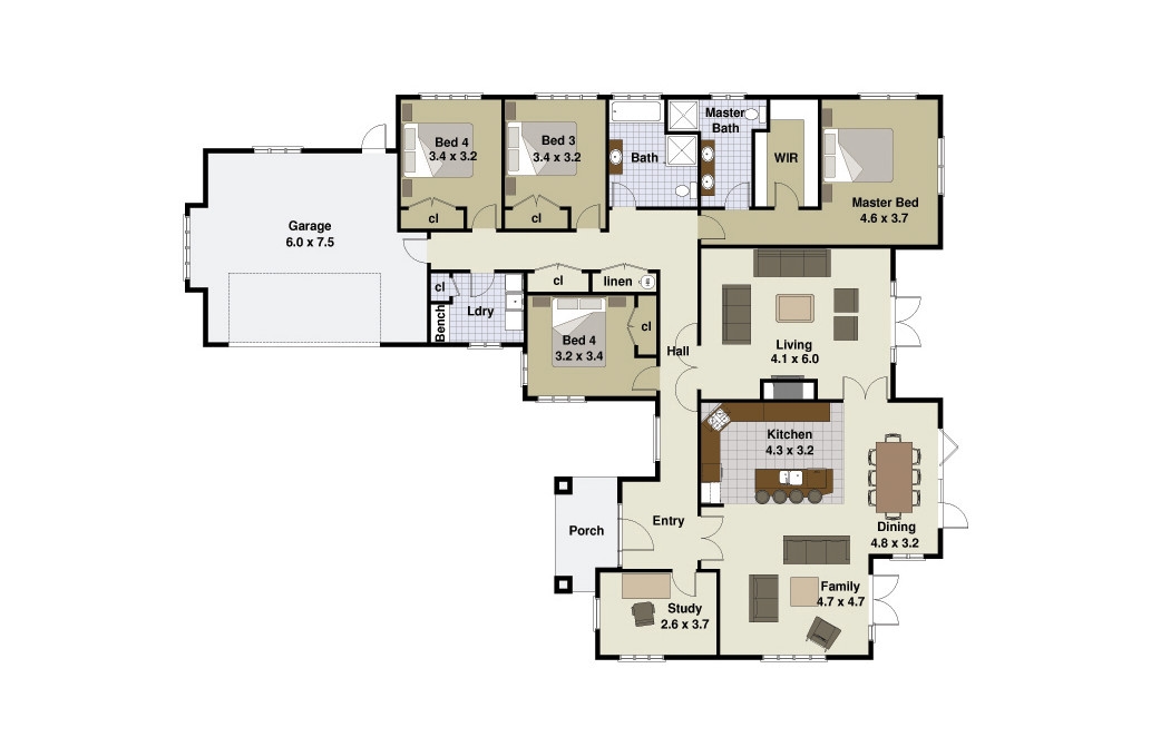 Te Puna floor plan