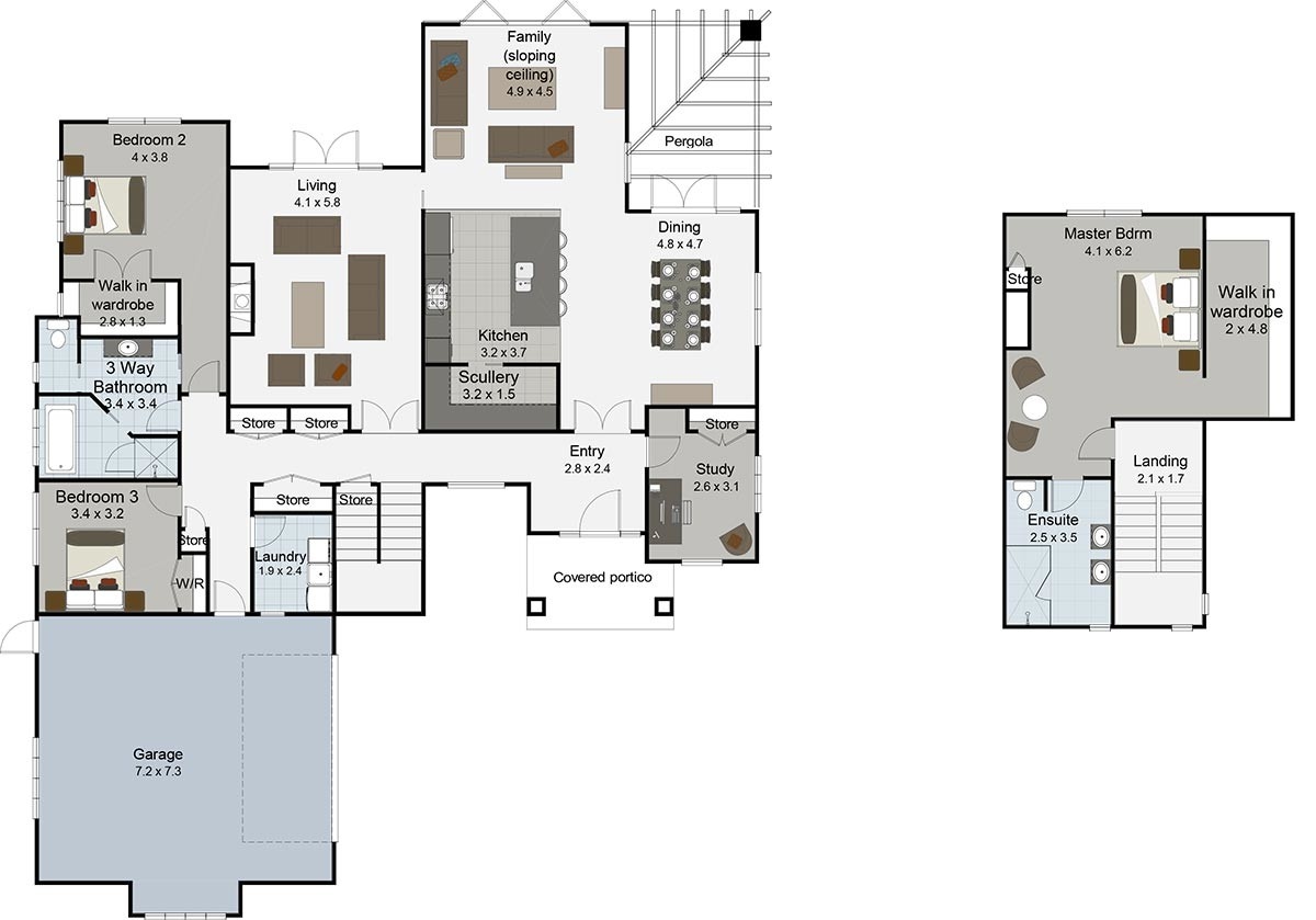Temuka floor plan