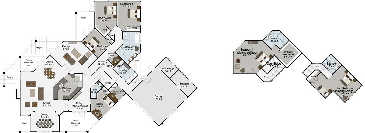Wanaka floor plan