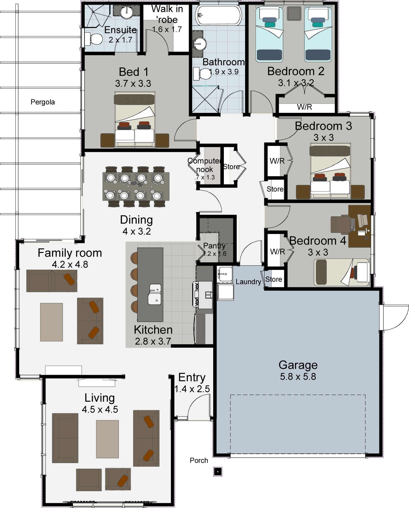 Tempo floor plan